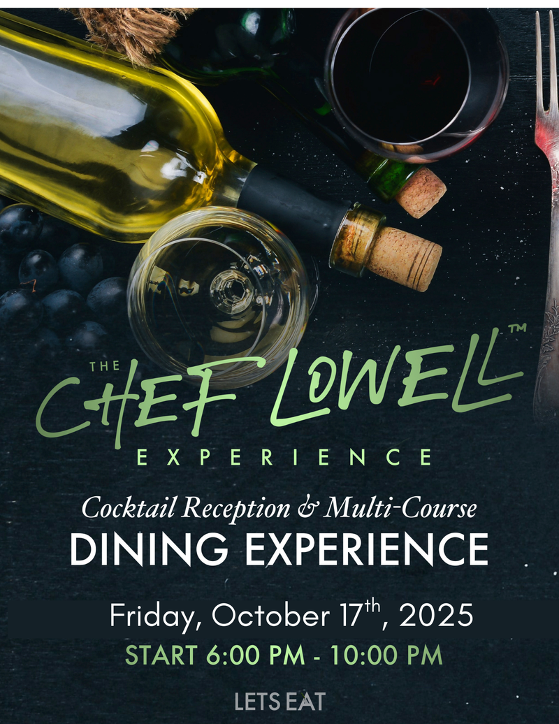 Chef Lowell Experiences Tickets