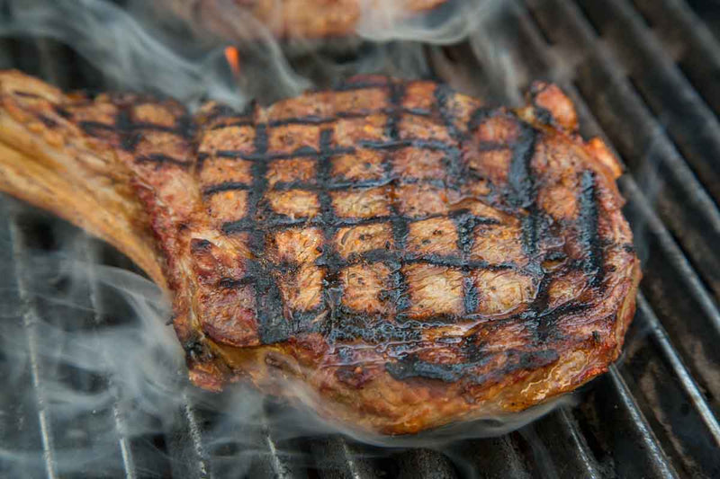 Grilled Lamb T-Bones